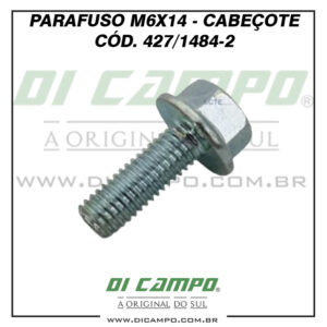 Parafuso M6x14 Cabeçote – Cód. 427/1484-2| Di Campo - A Original do Sul